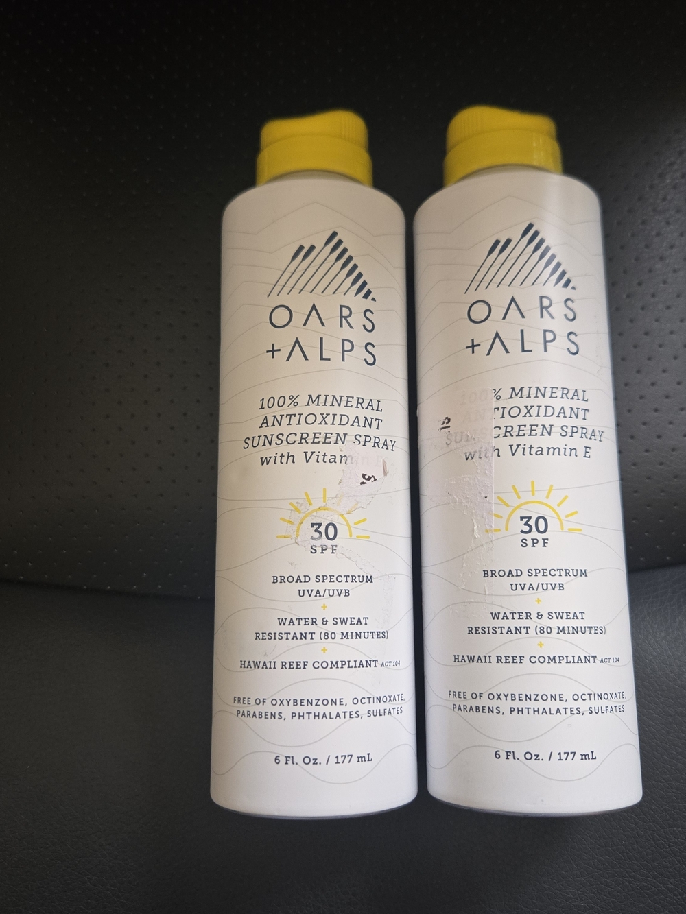 SPF 30 Mineral Antioxidant Sunscreen Spray in Yellow Qty 2